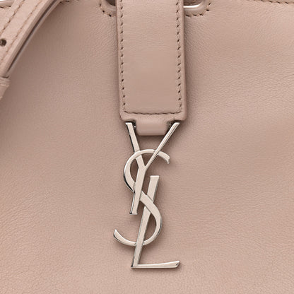 Saint Laurent Calfskin Monogram Toy Cabas Pale Blush 8 of 10