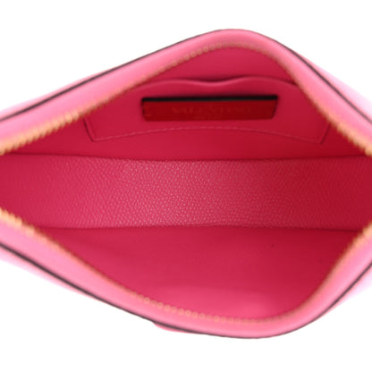 Valentino Garavani Grainy Calfskin Mini Vlogo Hobo Bag Feminine Pink 5 of 13