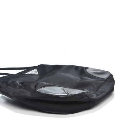 Prada Calfskin Tessuto Nylon Easy Shoulder Bag Black 3 of 9