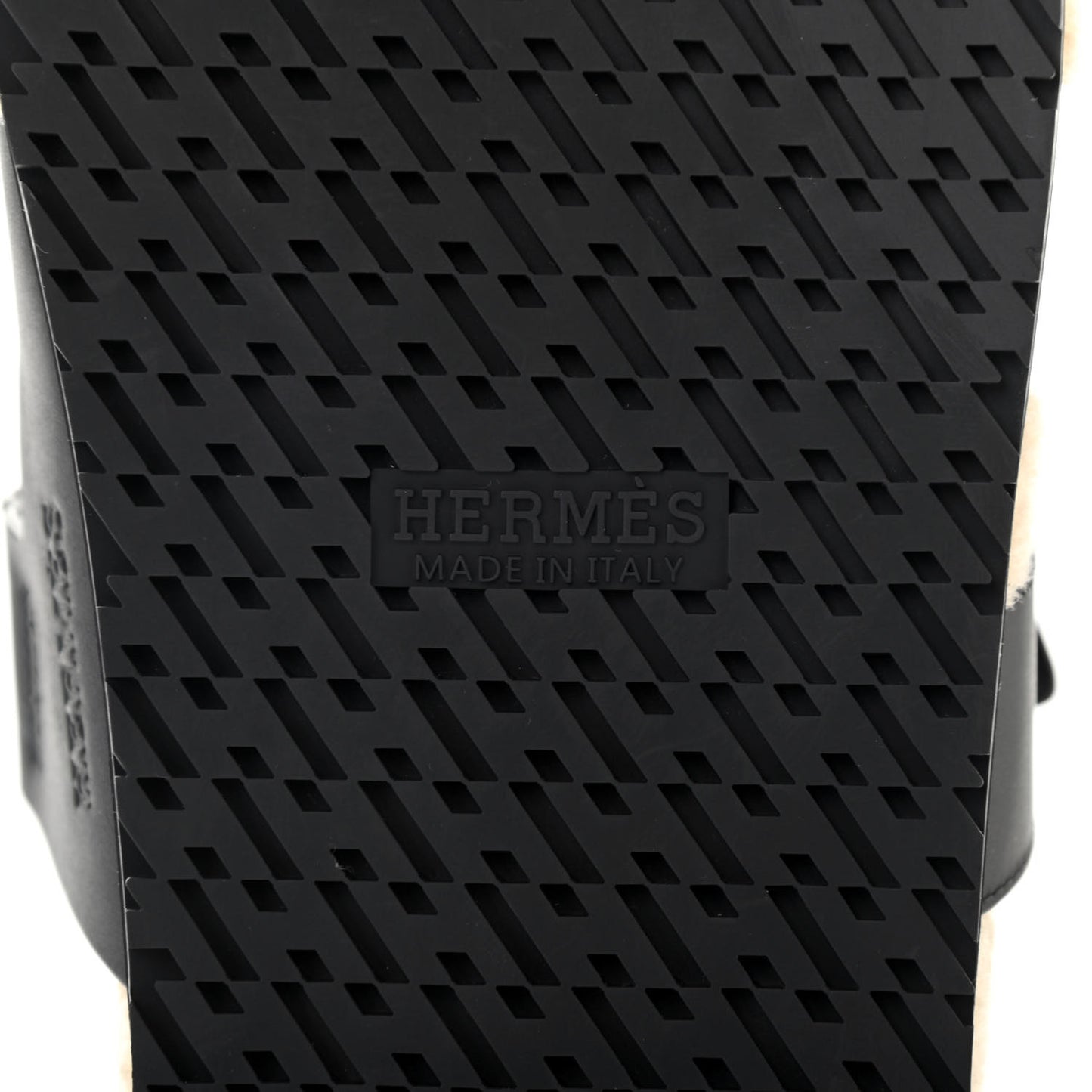 Veau Indios Woolskin Mens Chypre Sandals 42 Black Ecru