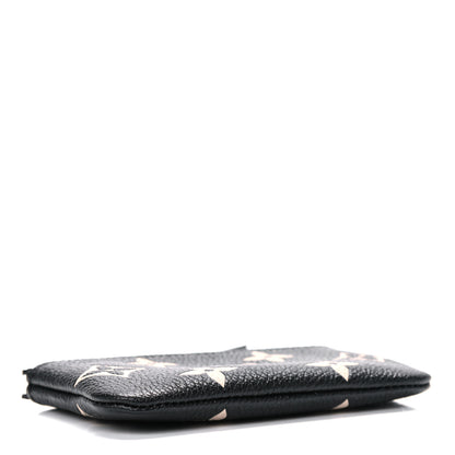 Louis Vuitton Empreinte Monogram Giant Key Pouch Black Beige 3 of 7