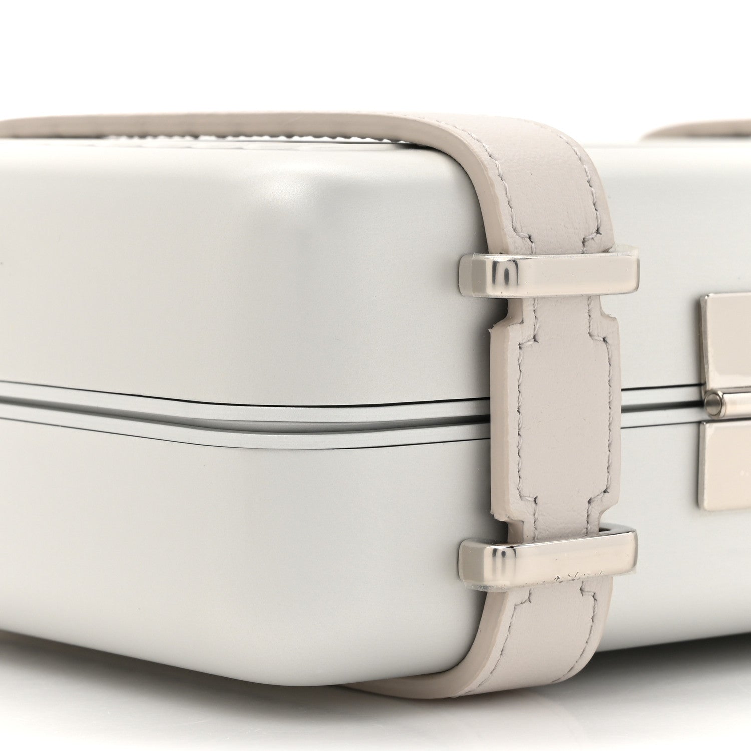 Christian Dior X RIMOWA Aluminum Personal Clutch On Strap Silver 12 of 13