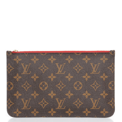 Louis Vuitton Monogram Neverfull MM GM Pochette Cherry 1 of 7
