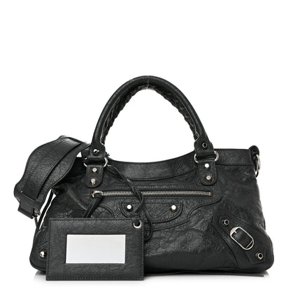 Balenciaga Agneau Classic Silver Hardware First Gris Fossile 1 of 11