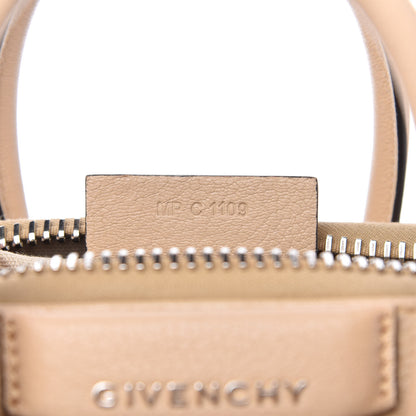 Givenchy Sugar Goatskin Mini Antigona Beige Camel 9 of 10