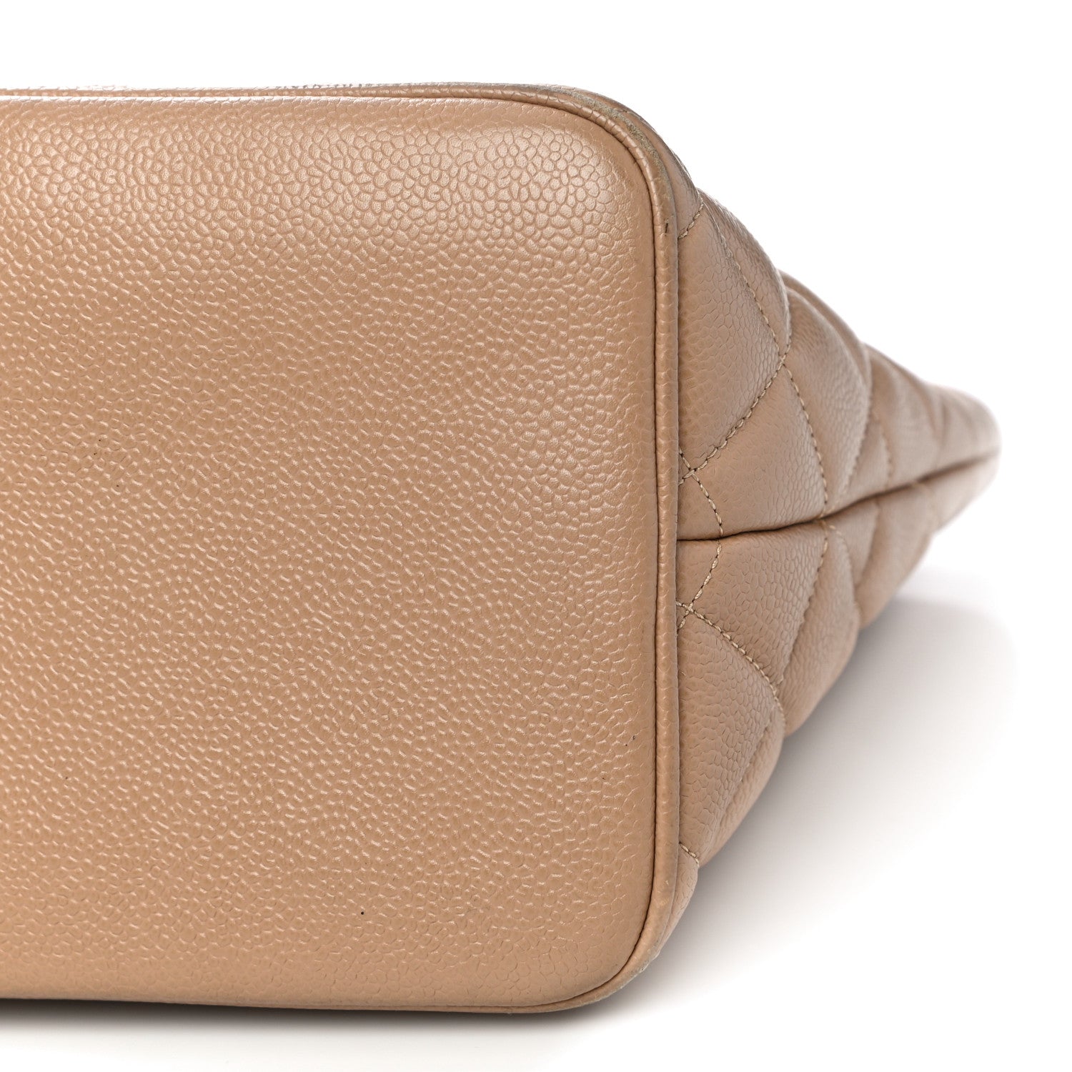 Chanel Caviar Quilted Medallion Tote Beige 9 of 10