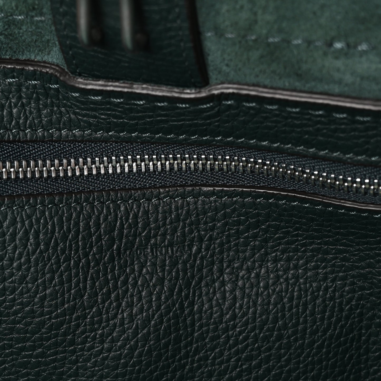Supple Grained Calfskin Small Big Bag Amazone