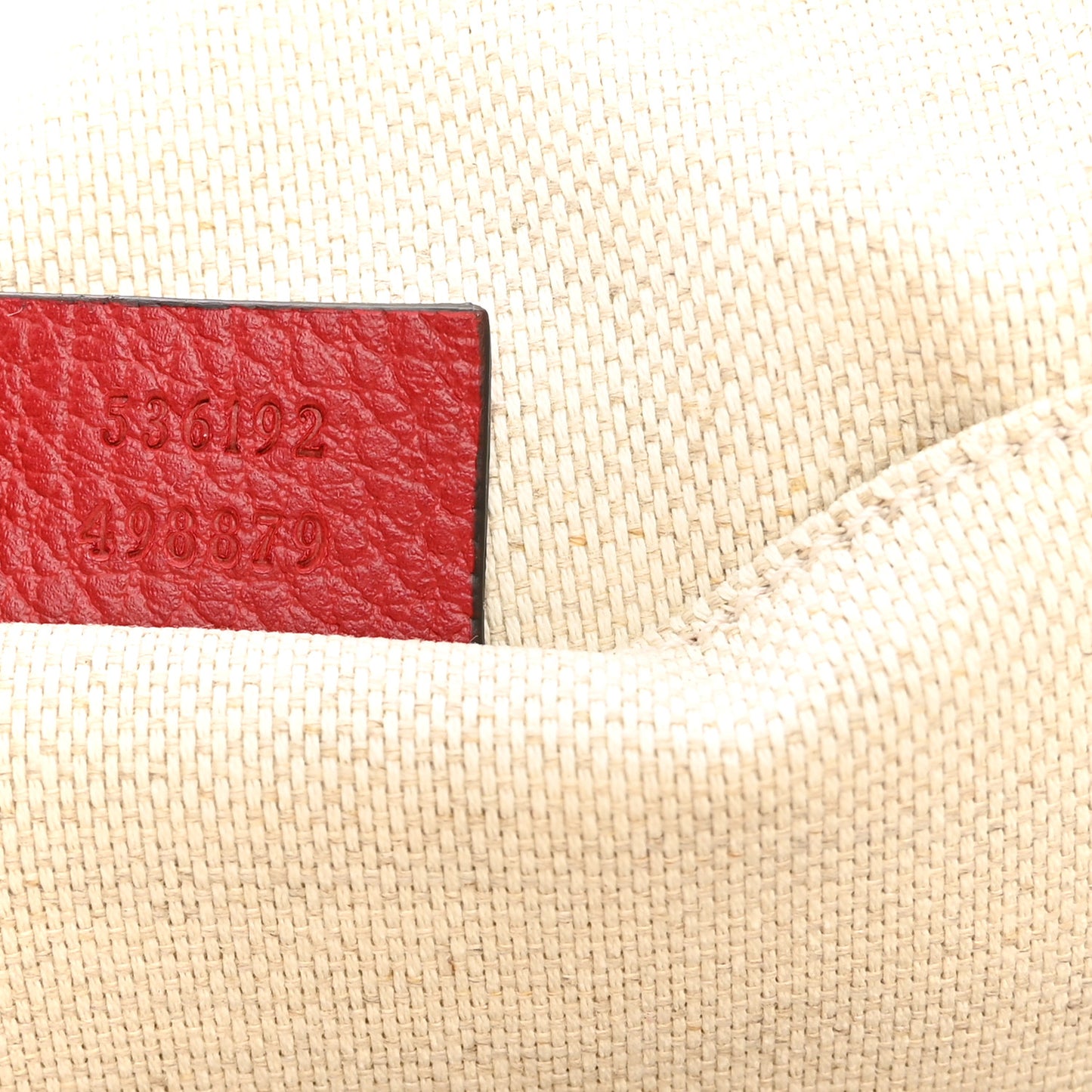 Pebbled Calfskin Soho Chain Backpack Hibiscus Red