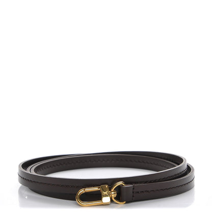 Louis Vuitton Calfskin 12mm Favorite Long Strap Brown 1 of 3