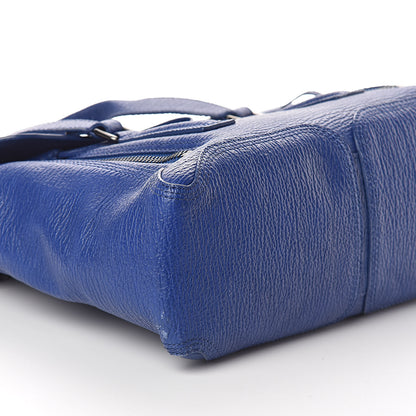 3.1 Phillip Lim 3.1 Textured Calfskin Large Pashli Satchel Cobalt 8 of 9