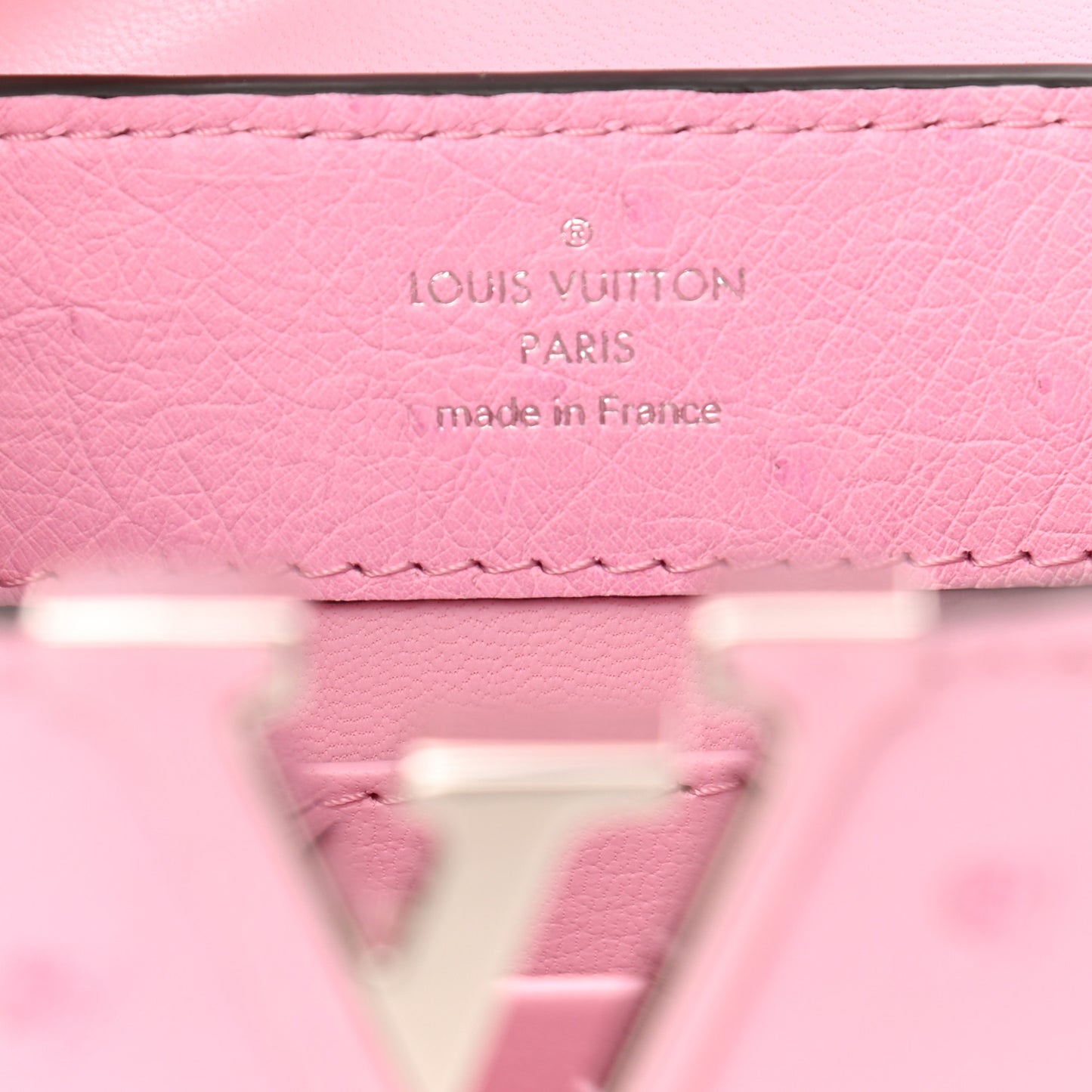 Ostrich Capucines Mini Pink