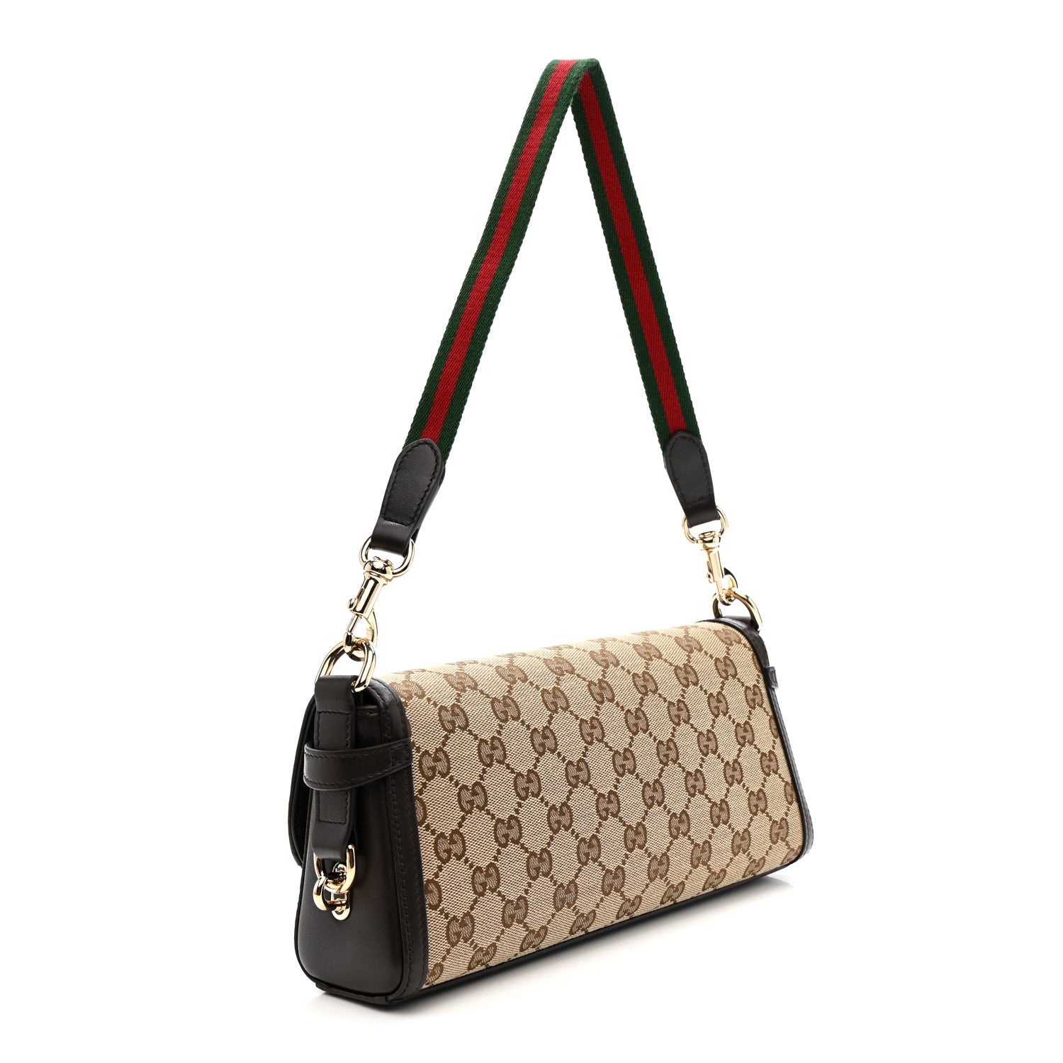 Gucci GG Monogram Small Luce Shoulder Bag Beige Ebony 3 of 10