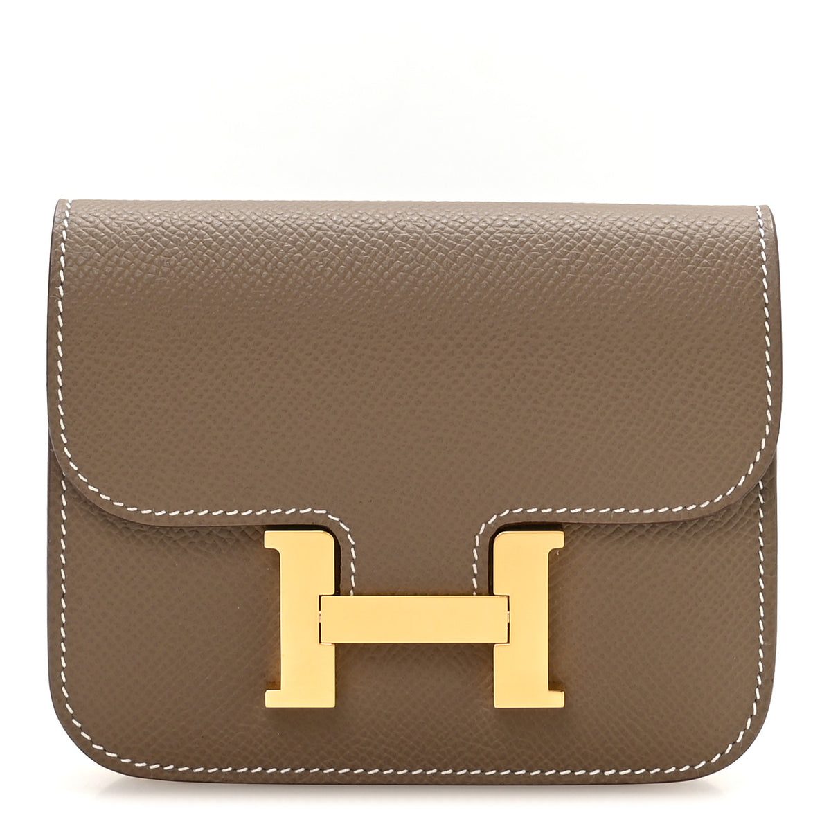Hermes Epsom Constance Slim Wallet Etoupe 1 of 9