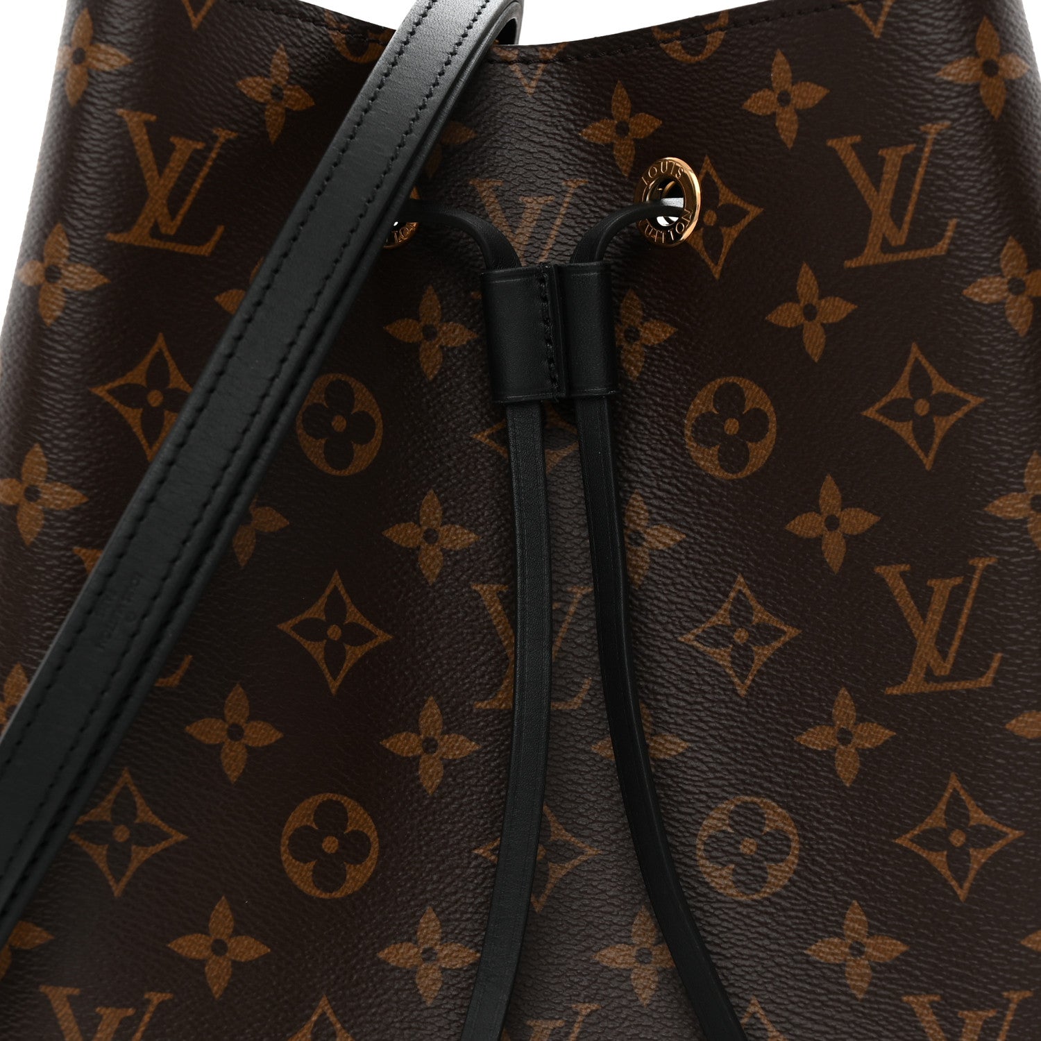 Louis Vuitton Monogram Neonoe MM Black 7 of 10