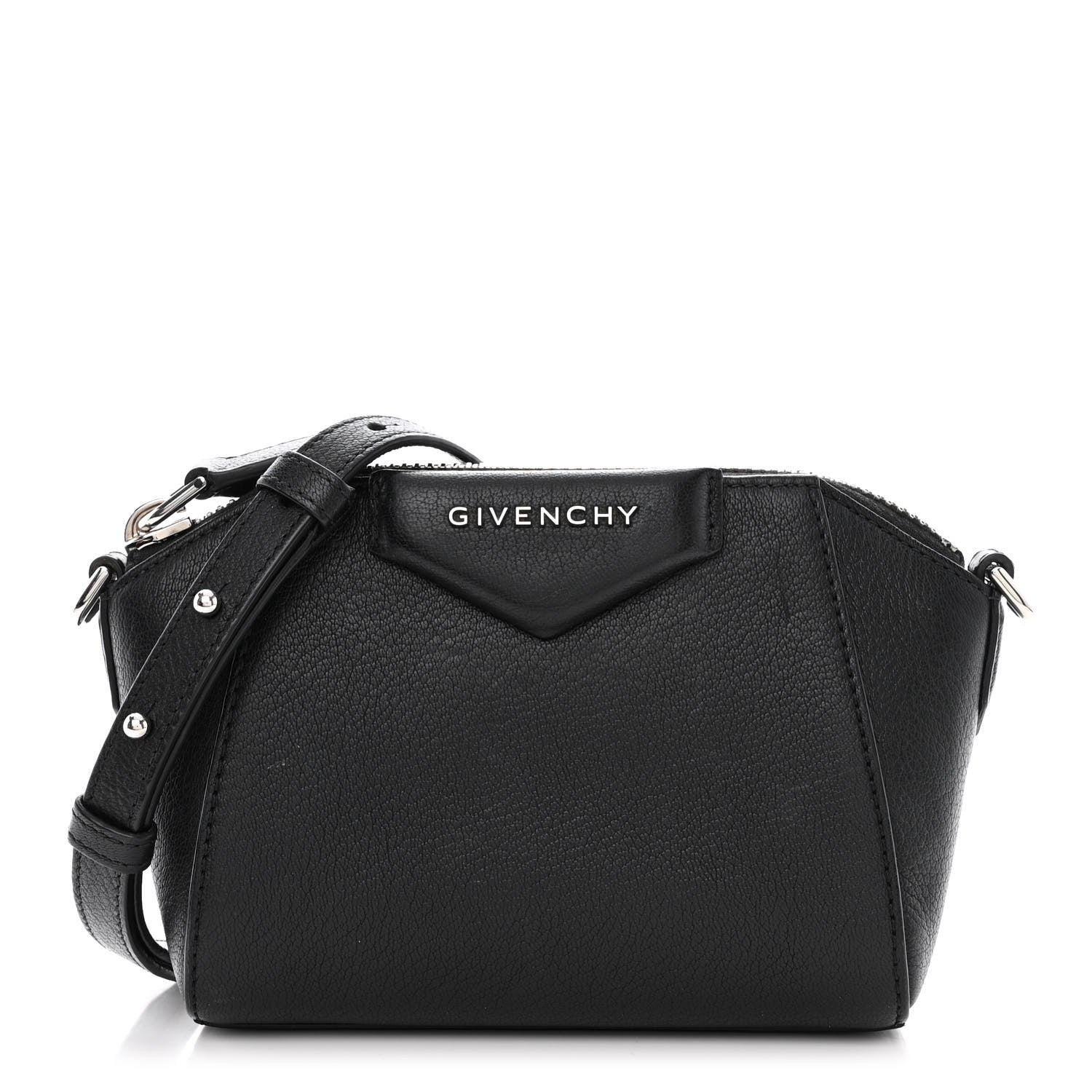 Givenchy Sugar Goatskin Nano Antigona Black 1 of 14