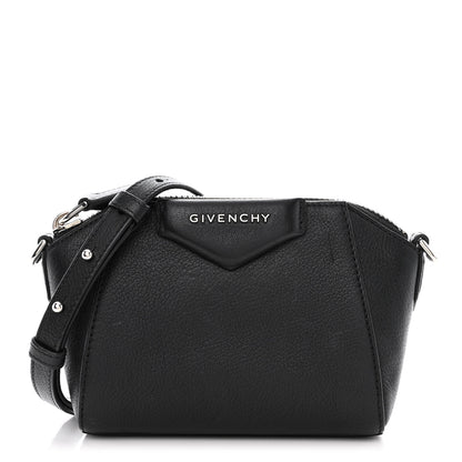 Givenchy Sugar Goatskin Nano Antigona Black 1 of 14