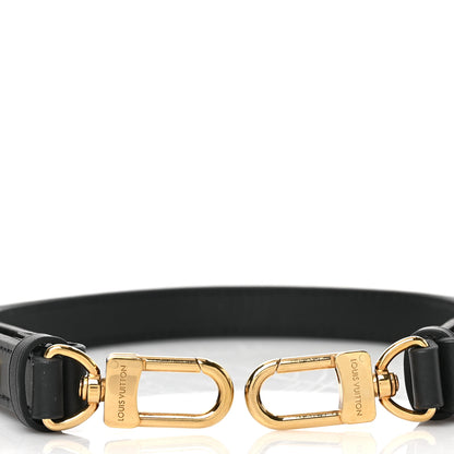 Louis Vuitton Calfskin Multi Pochette Shoulder Strap Black 3 of 3