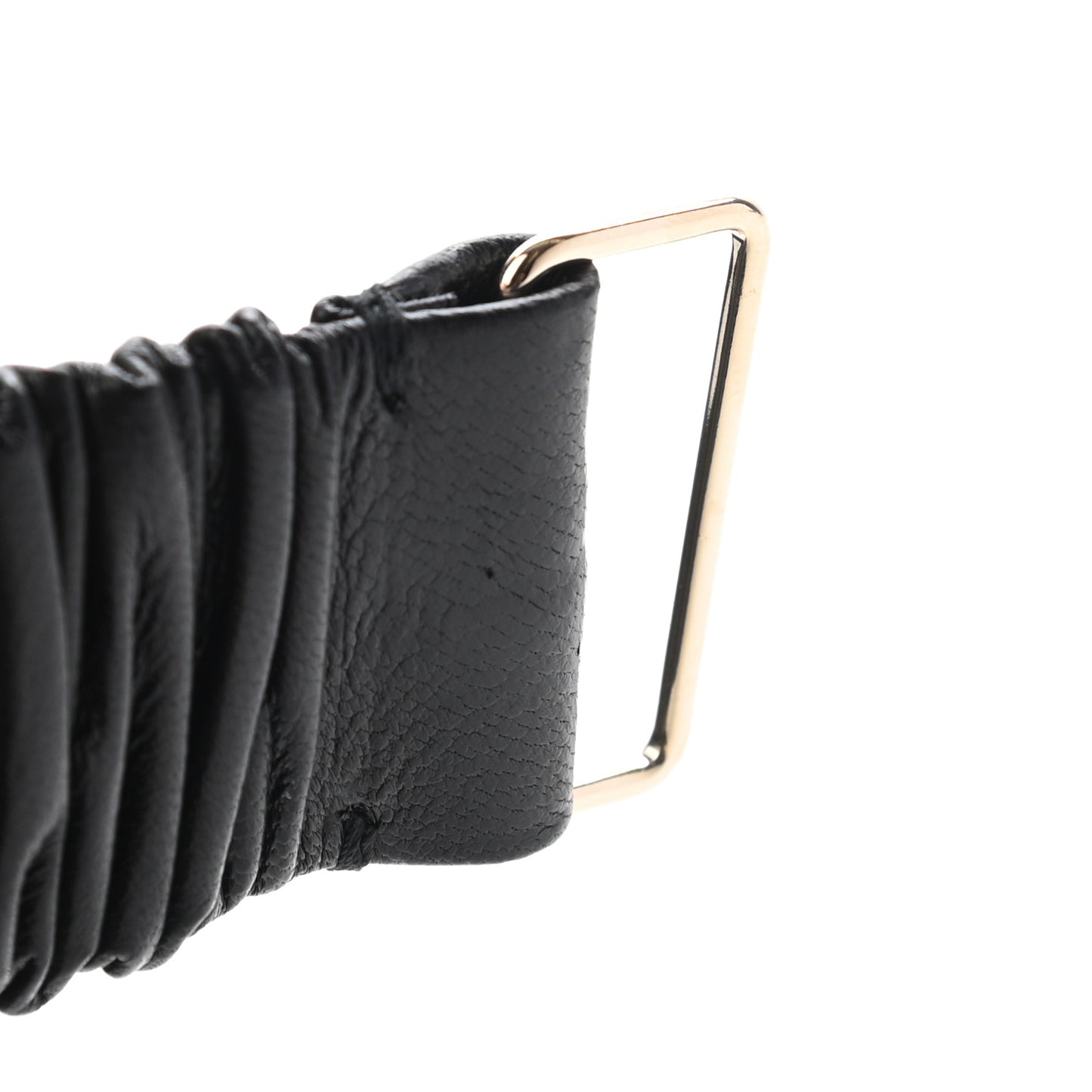 Lambskin Crystal CC Belt 85 34 Black