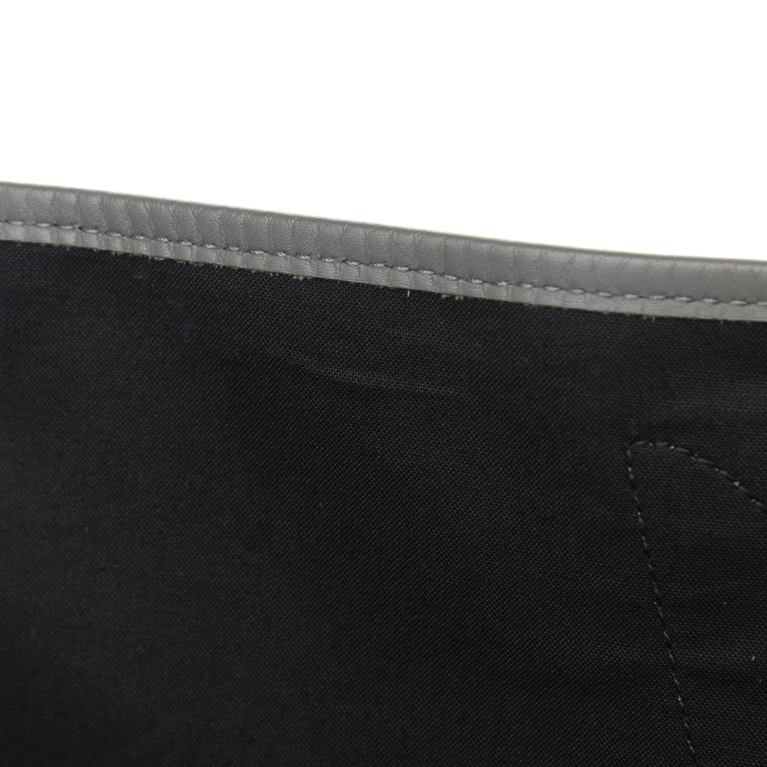 Balenciaga Cotton Canvas Calfskin M Navy Cabas Grey 12 of 15