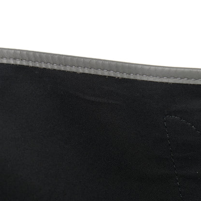 Balenciaga Cotton Canvas Calfskin M Navy Cabas Grey 12 of 15