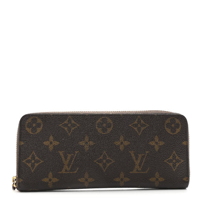 Louis Vuitton Monogram Clemence Wallet Fuchsia 1 of 10