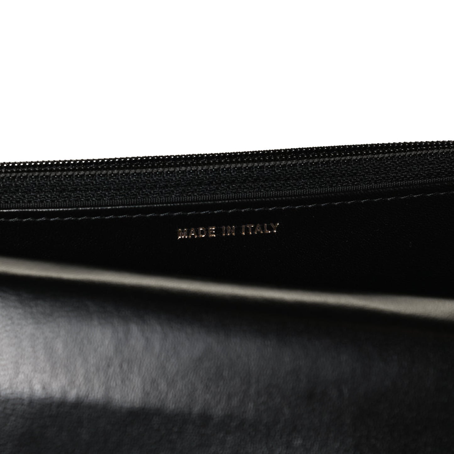 Lambskin Quilted Trendy CC Wallet On Chain WOC Black