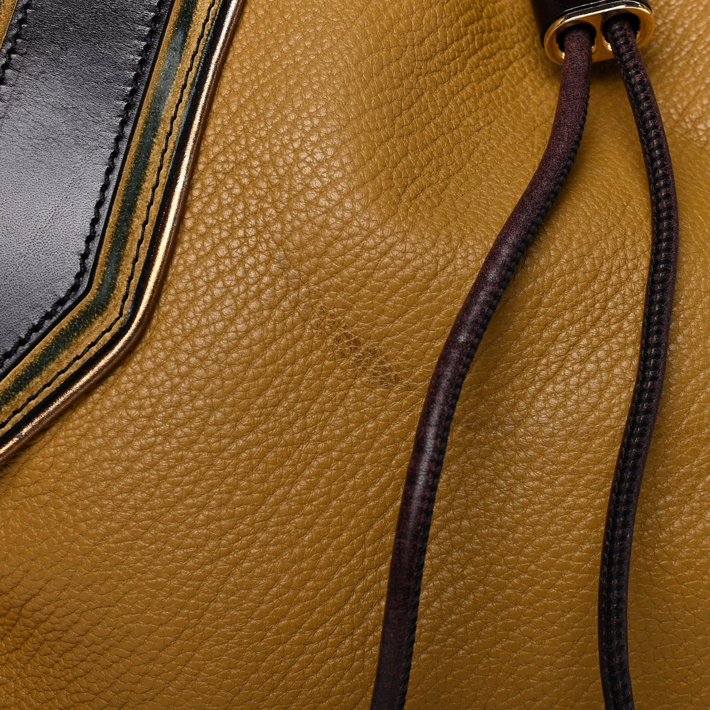 Calfskin Earlsburn Mixed Media Tote Beige