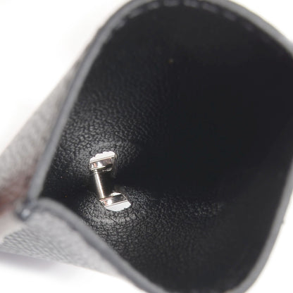 Hermes Epsom Diabolo Card Holder Case Black 5 of 8
