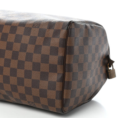 Louis Vuitton Damier Ebene Speedy 30 9 of 10