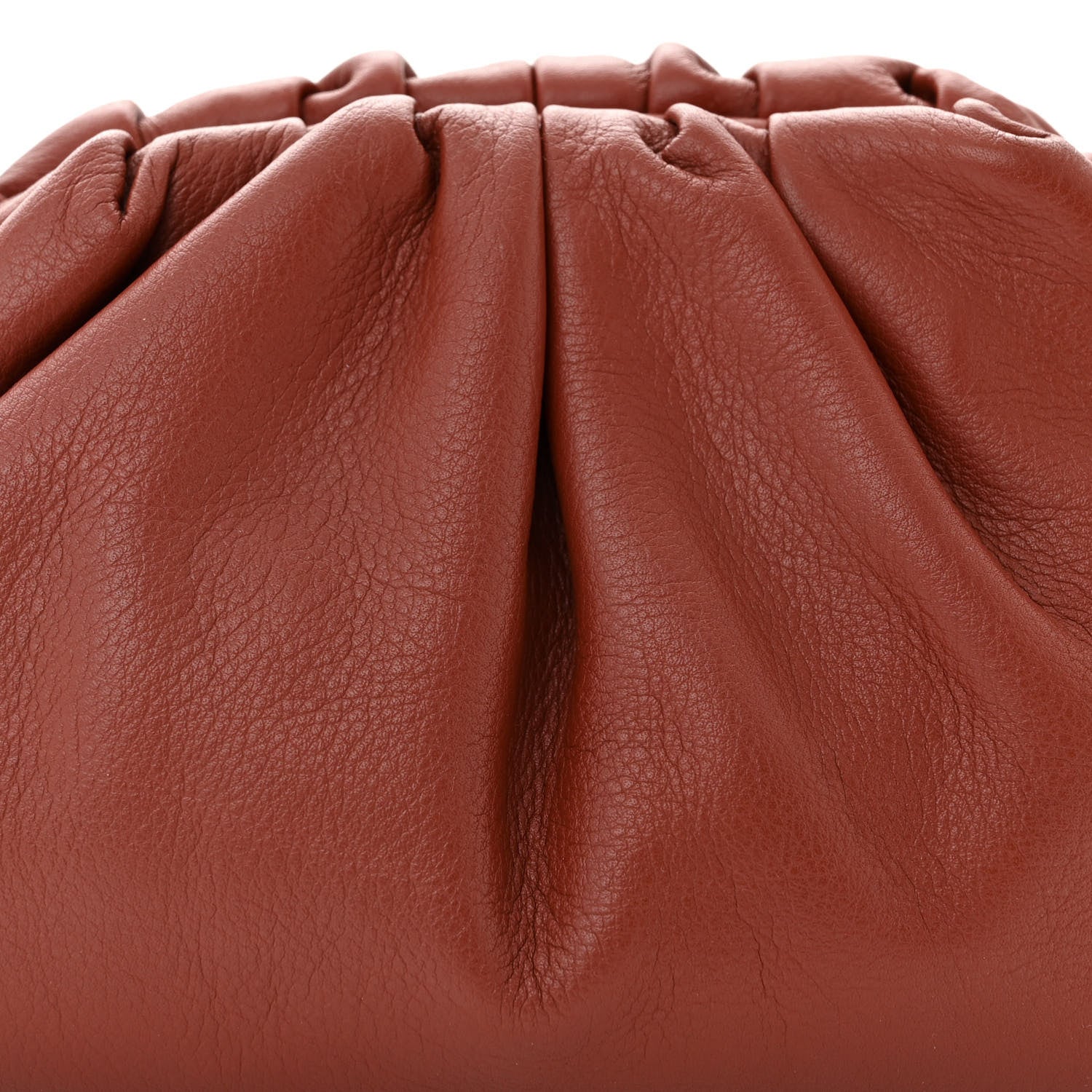 Bottega Veneta Butter Calfskin The Mini Pouch Rust 8 of 10