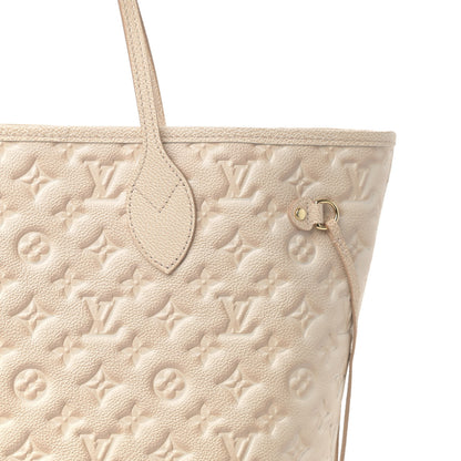 Louis Vuitton Empreinte Monogram Summer Stardust Neverfull MM Beige Clair 8 of 10