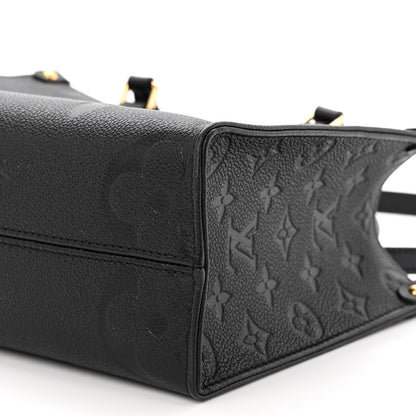 Louis Vuitton Empreinte Monogram Giant Onthego PM Black 9 of 9
