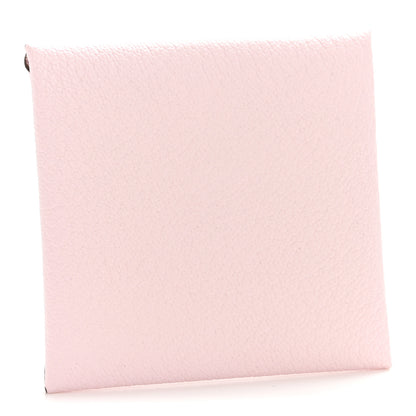 Hermes Chevre Mysore Bastia Coin Purse Rose Sakura 3 of 8