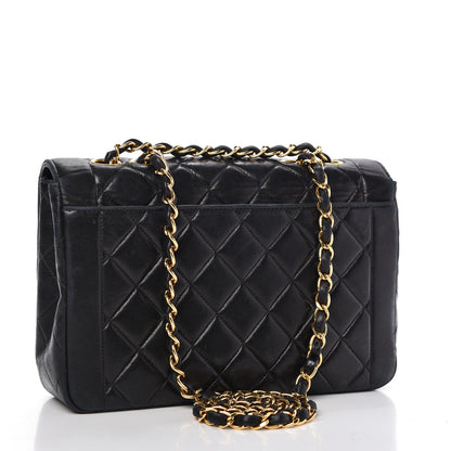 Chanel Lambskin Quilted Small Single Flap Black 3 of 10