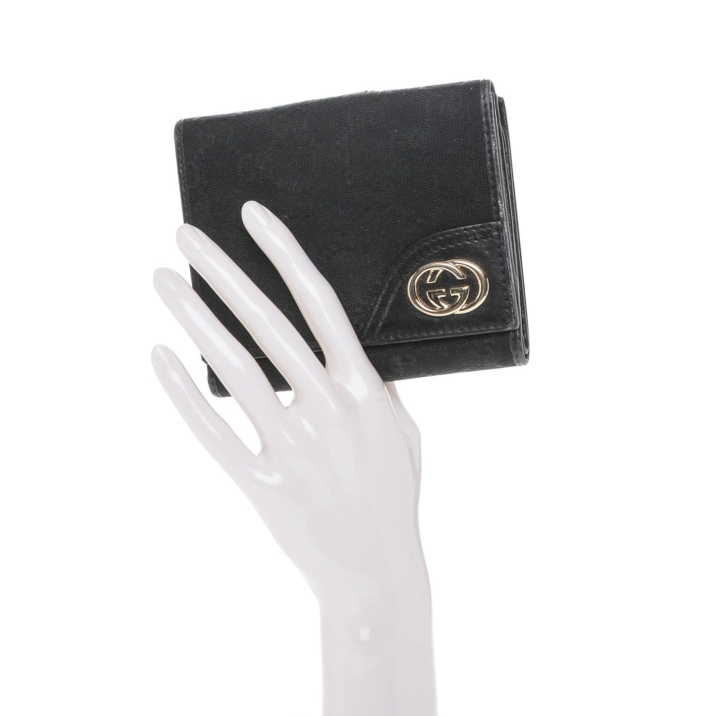 Monogram New Britt French Wallet Black