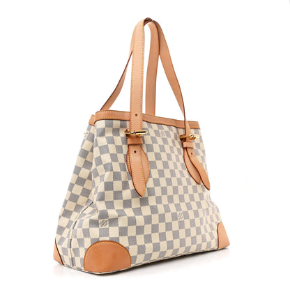 Louis Vuitton Damier Azur Hampstead MM 3 of 11