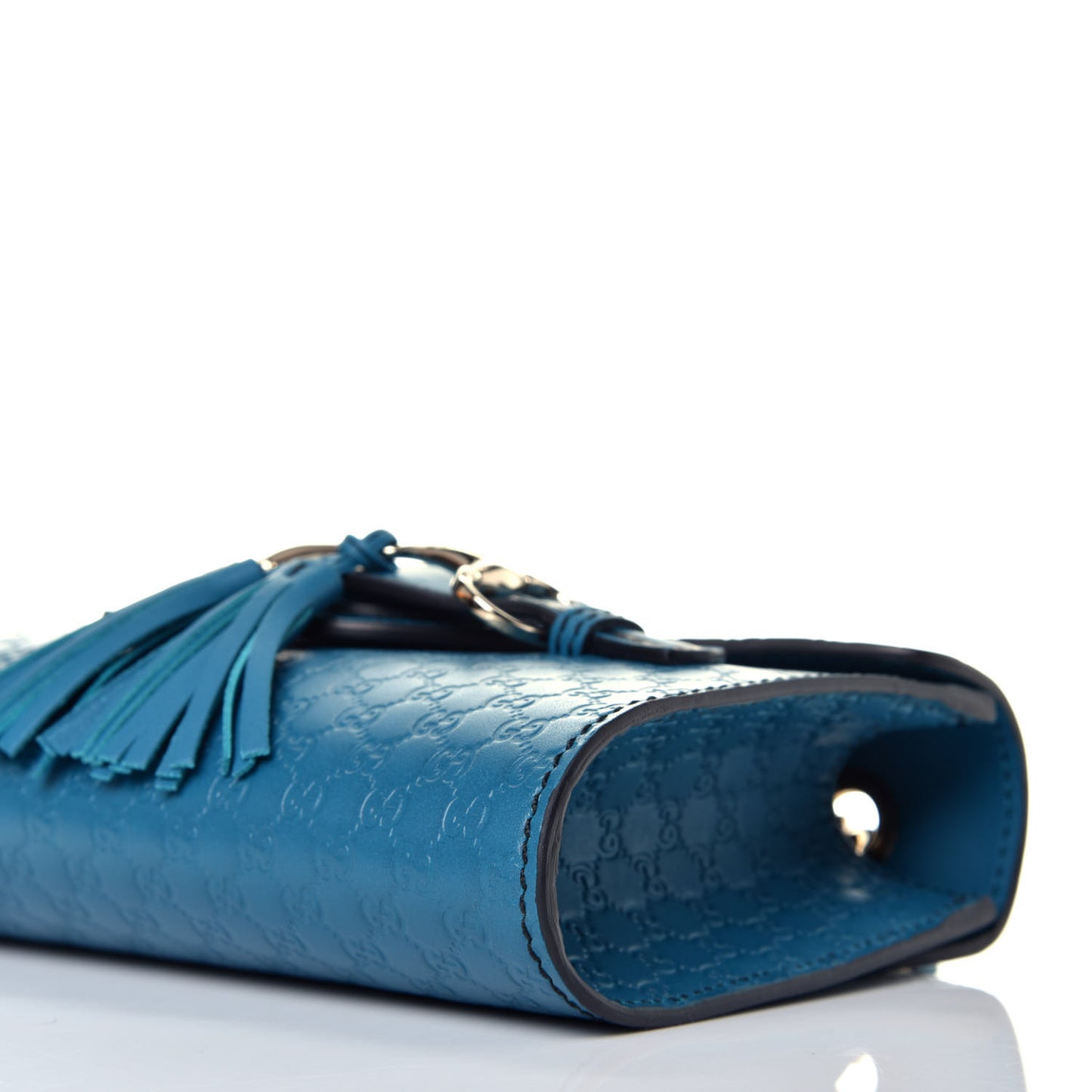 Microguccissima Mini Emily Shoulder Bag Deep Cobalt