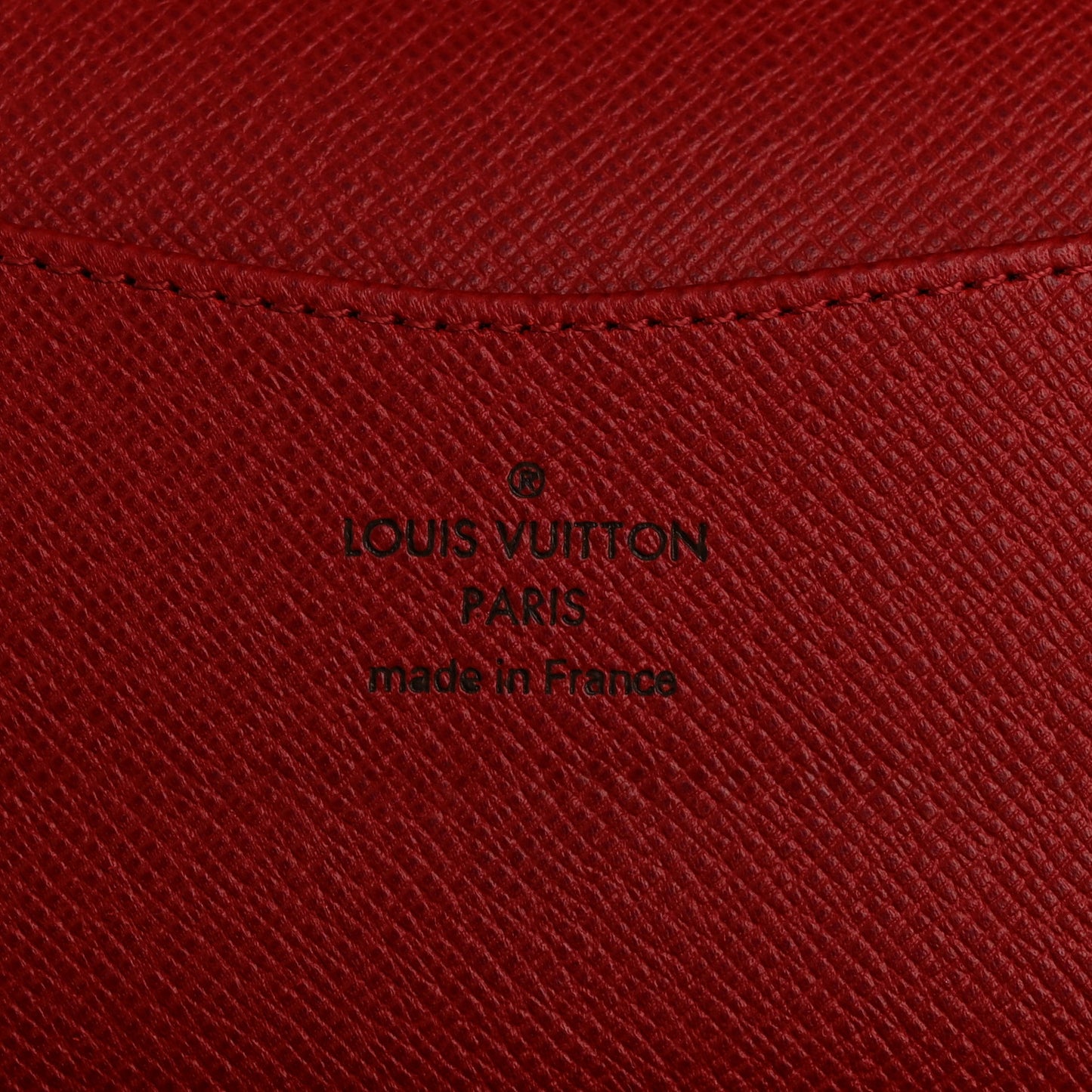 Monogram Josephine Wallet Red