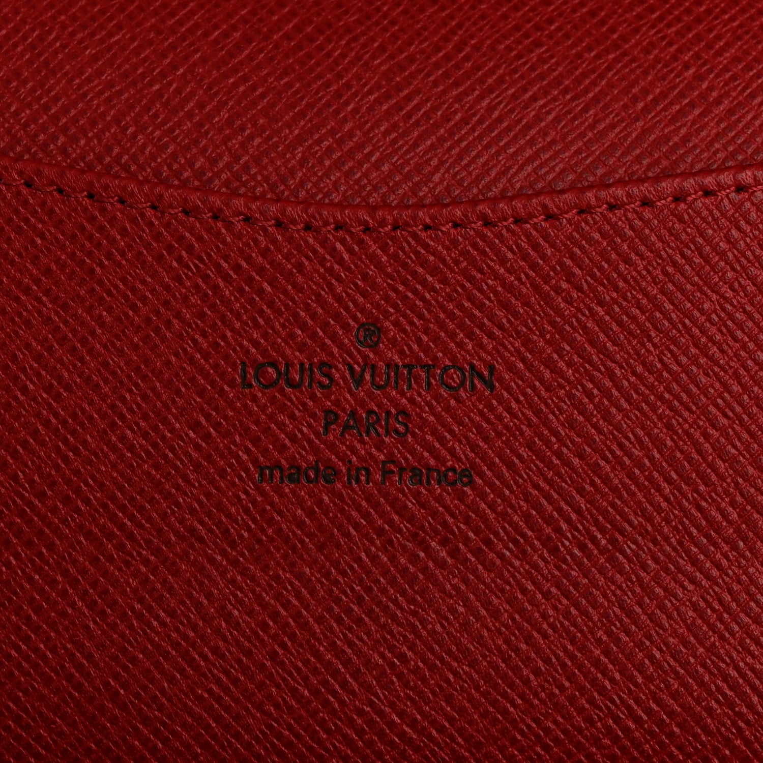 Louis Vuitton Monogram Josephine Wallet Red 7 of 14