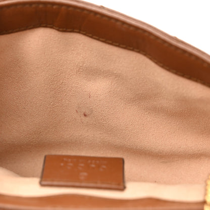 Gucci Azalea Calfskin Matelasse Diagonal Super Mini GG Marmont Shoulder Bag Cuir 8 of 11