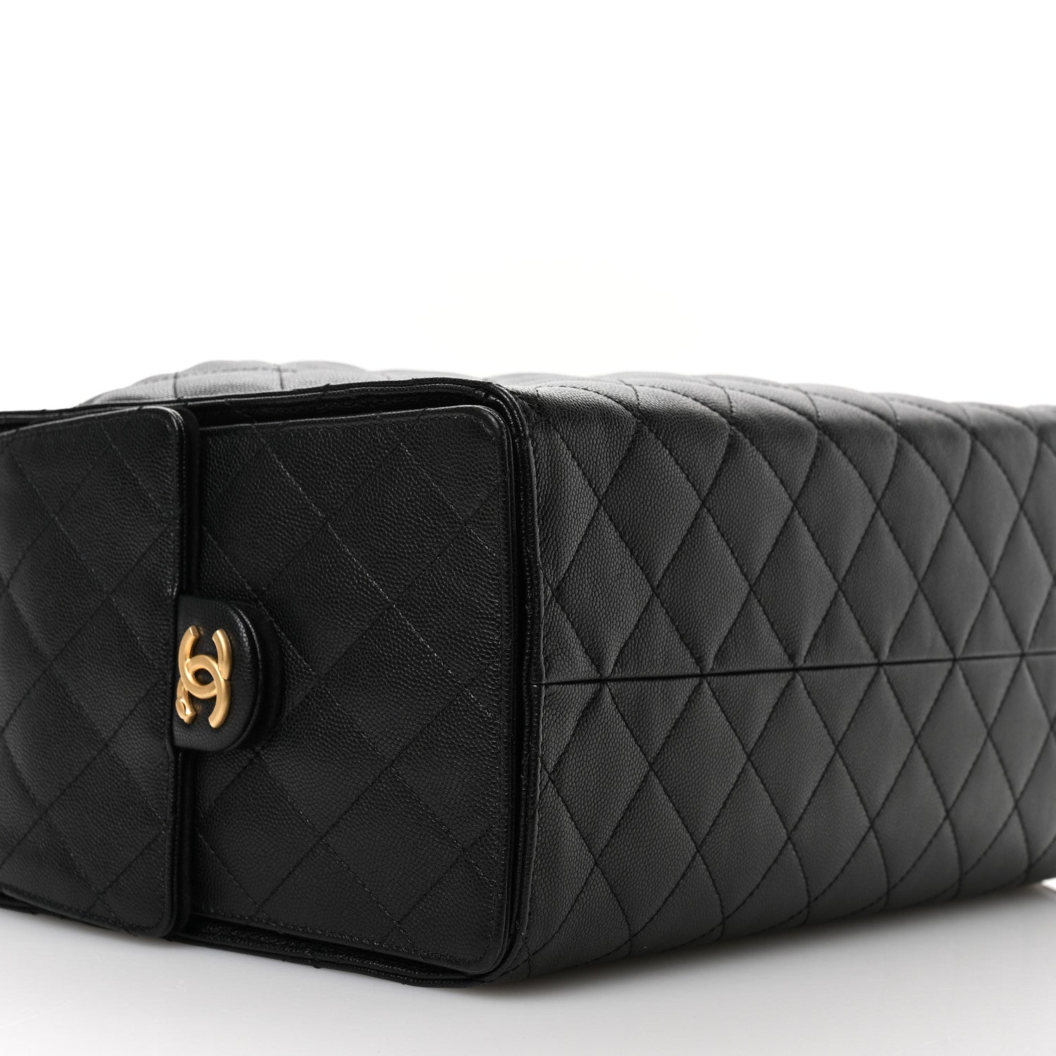 Chanel Caviar Quilted Medium Chanel 25 Handbag Black 10 of 12