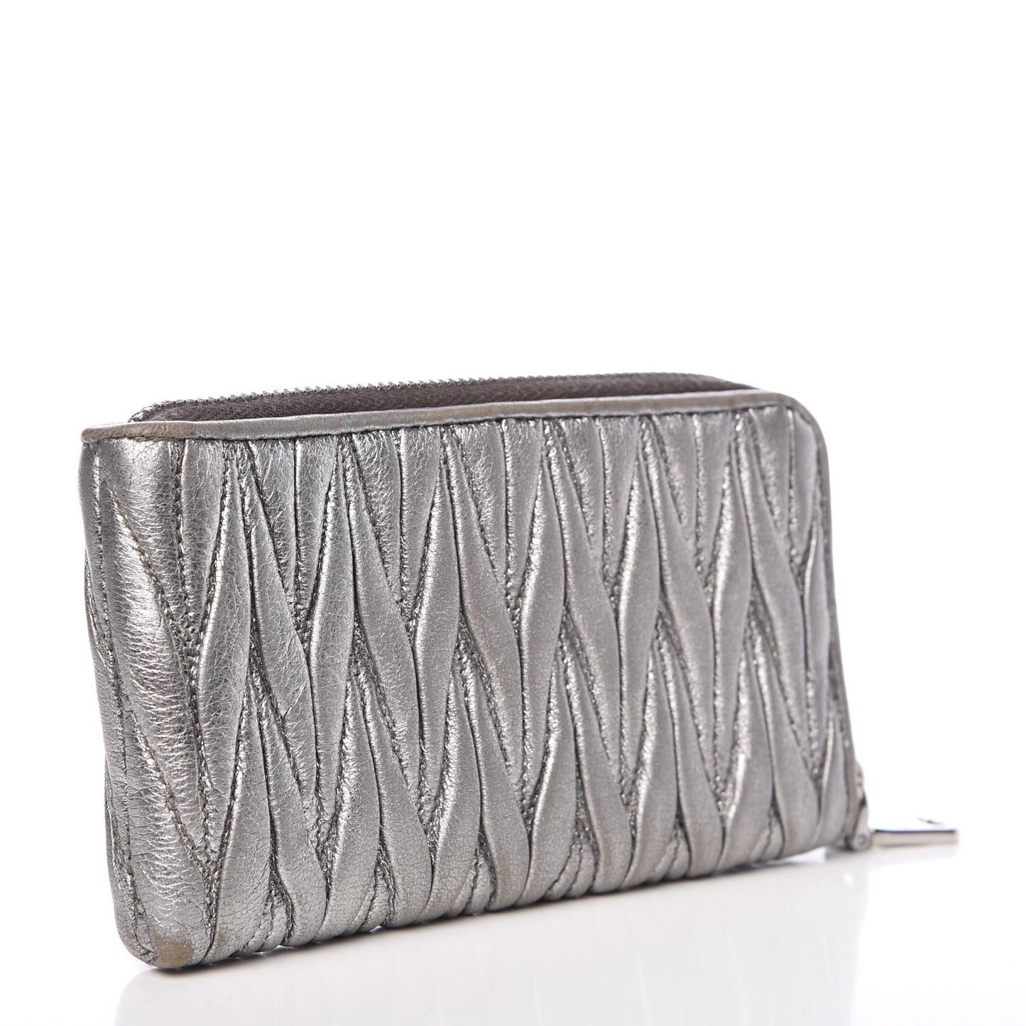 Nappa Matelasse Pouch Cromo