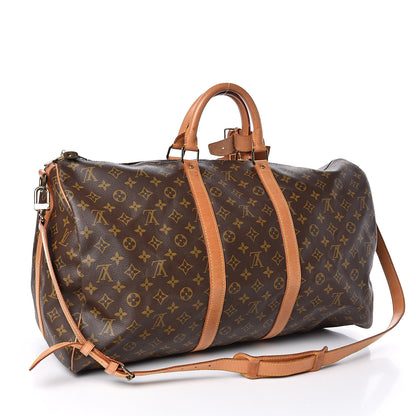 Louis Vuitton Monogram Keepall Bandouliere 55 3 of 16