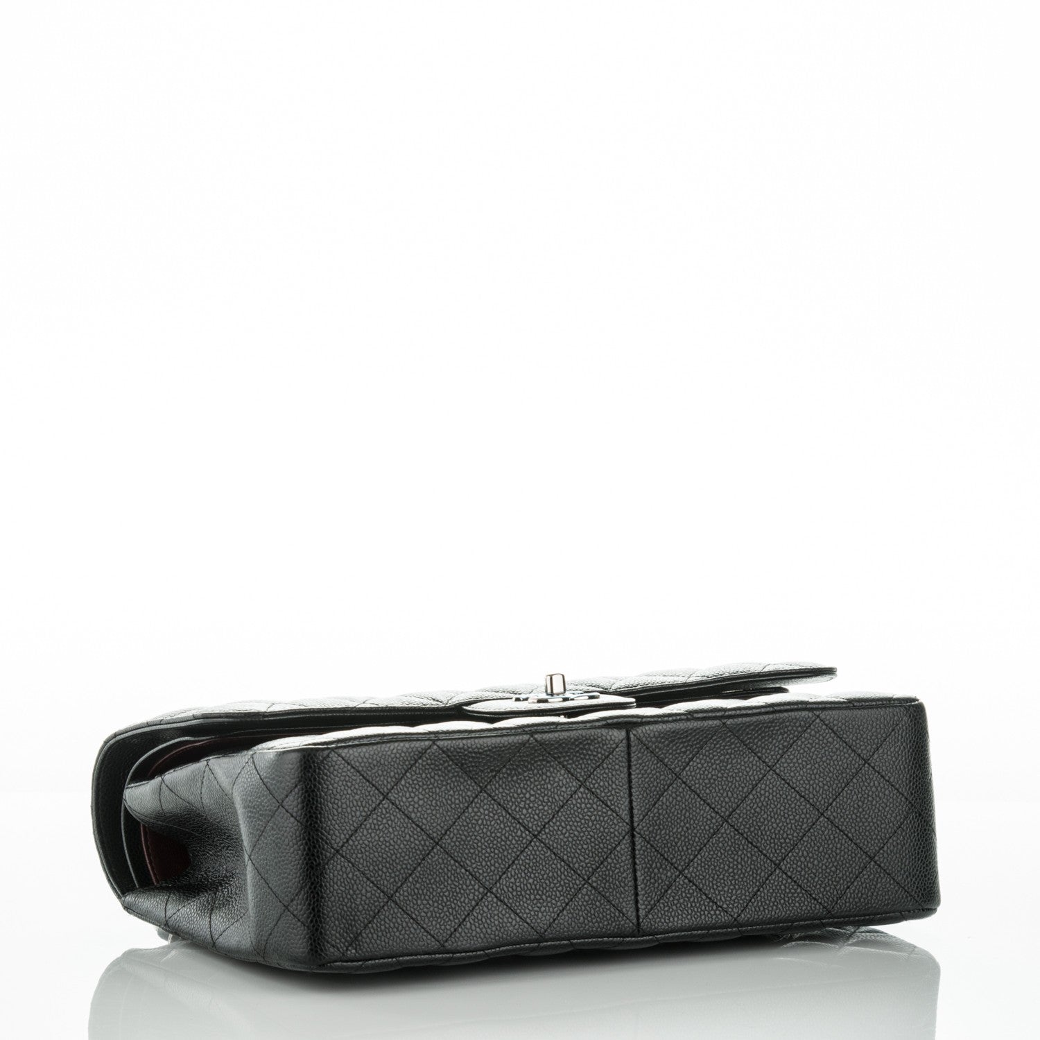 Chanel Caviar Quilted Jumbo Double Flap Black 4 of 8