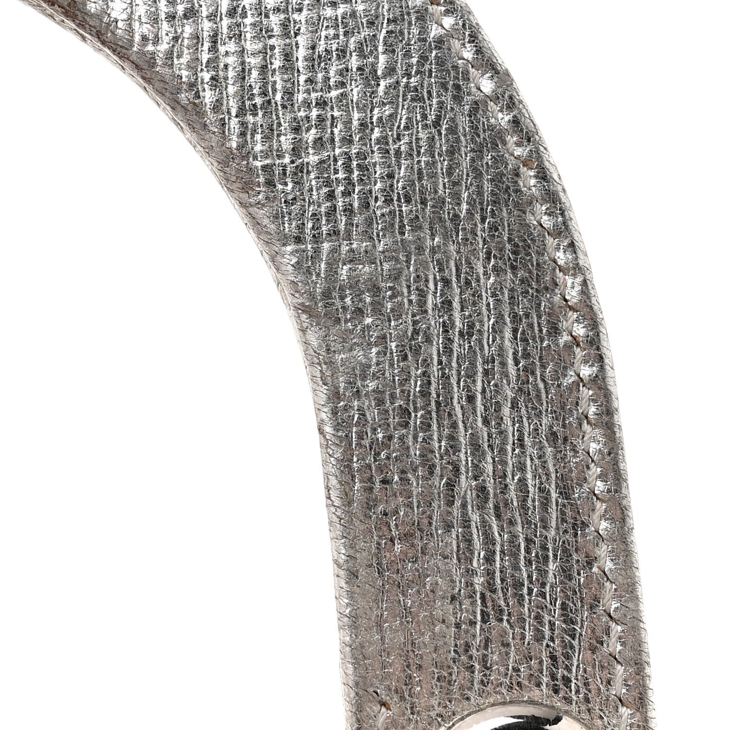 Christian Dior Metallic Grained Calfskin Cannage Small Lucky Badges My Lady Dior Silver 11 of 19