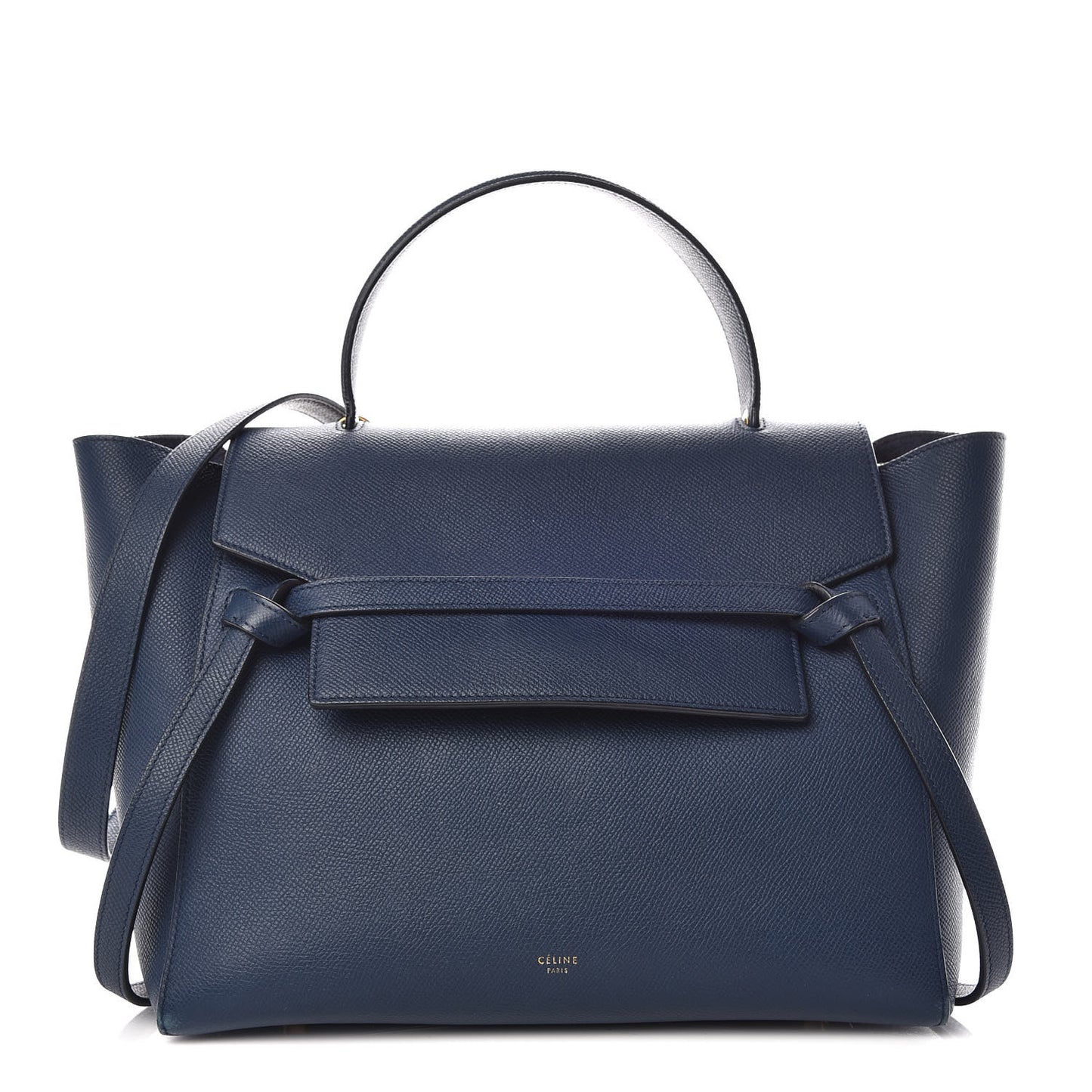 Grained Calfskin Mini Belt Bag Deepsea