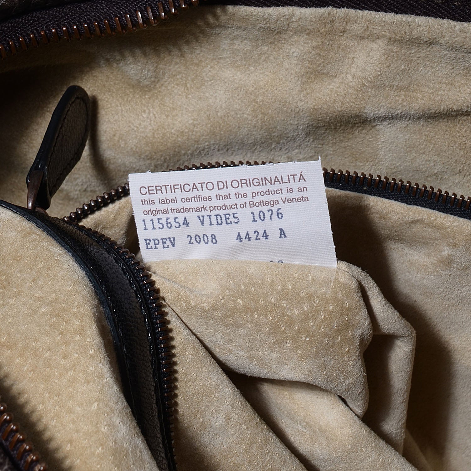 Bottega Veneta Shiny Goatskin Intrecciato Karung Large Veneta Hobo Cobalt Nero 8 of 8