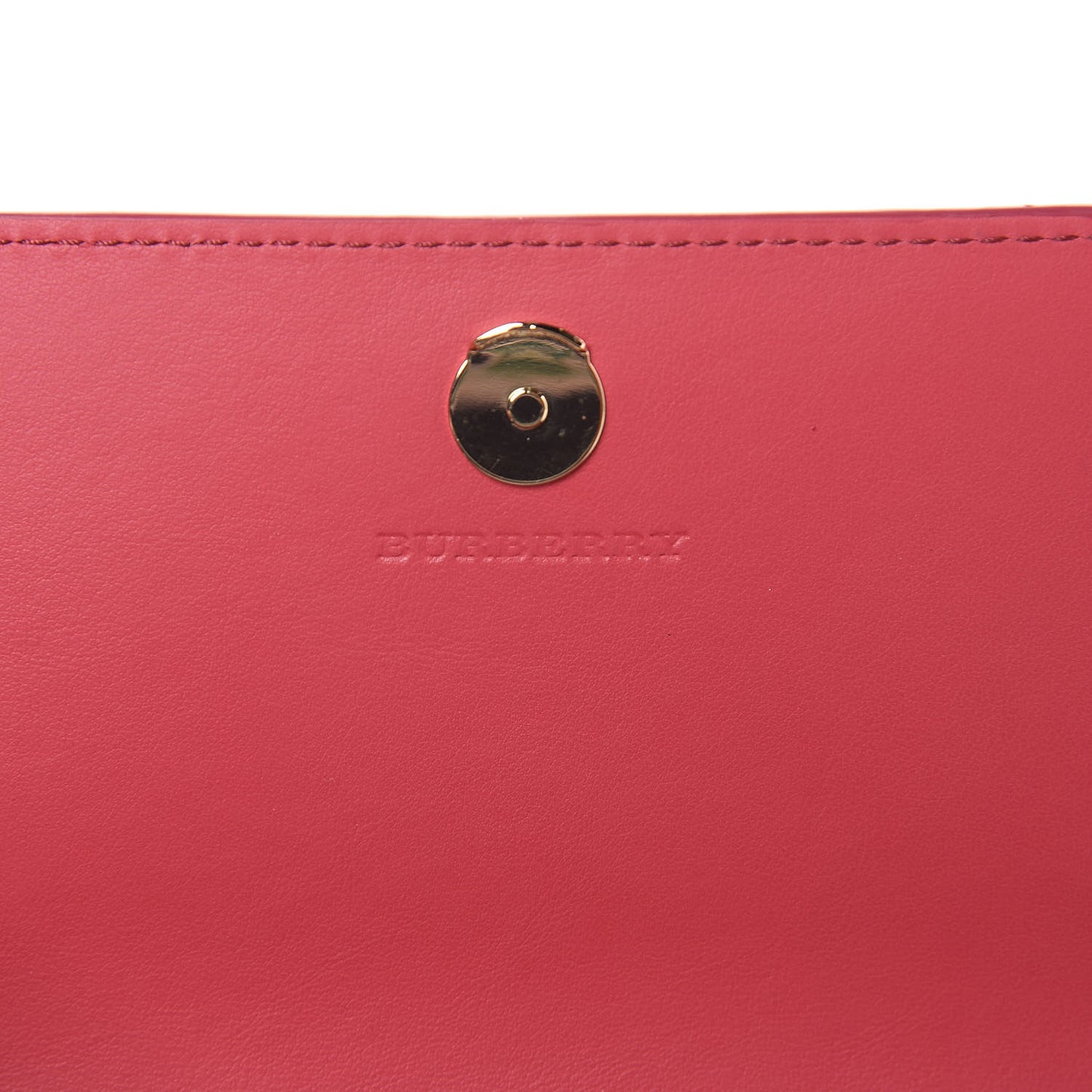 Haymarket Check Henley Wallet On Chain Coral Red
