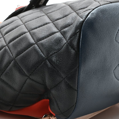 Chanel Lambskin Quilted Small Cuba Urban Spirit Backpack Black 9 of 10