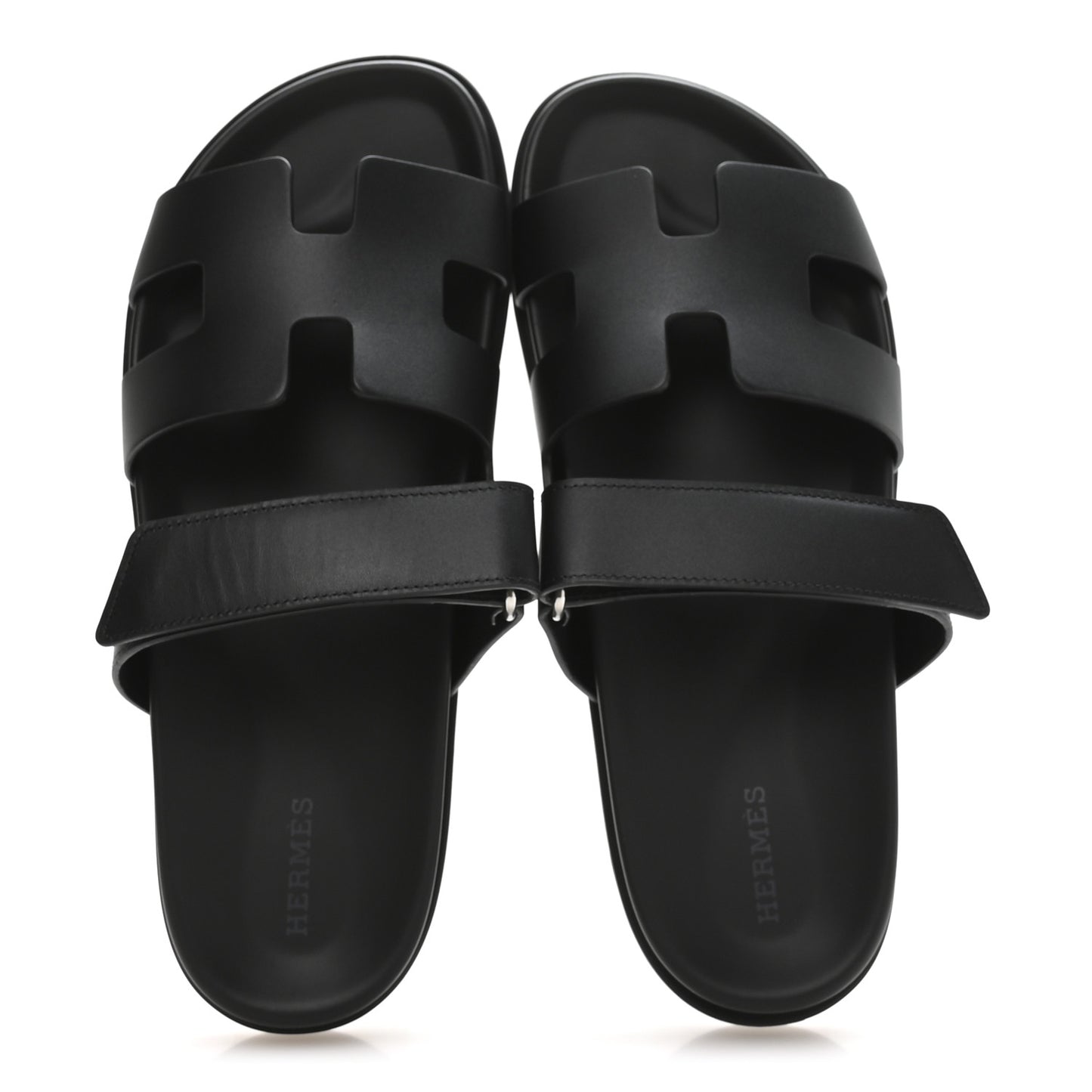 Calfskin Womens Chypre Sandals 40 Black